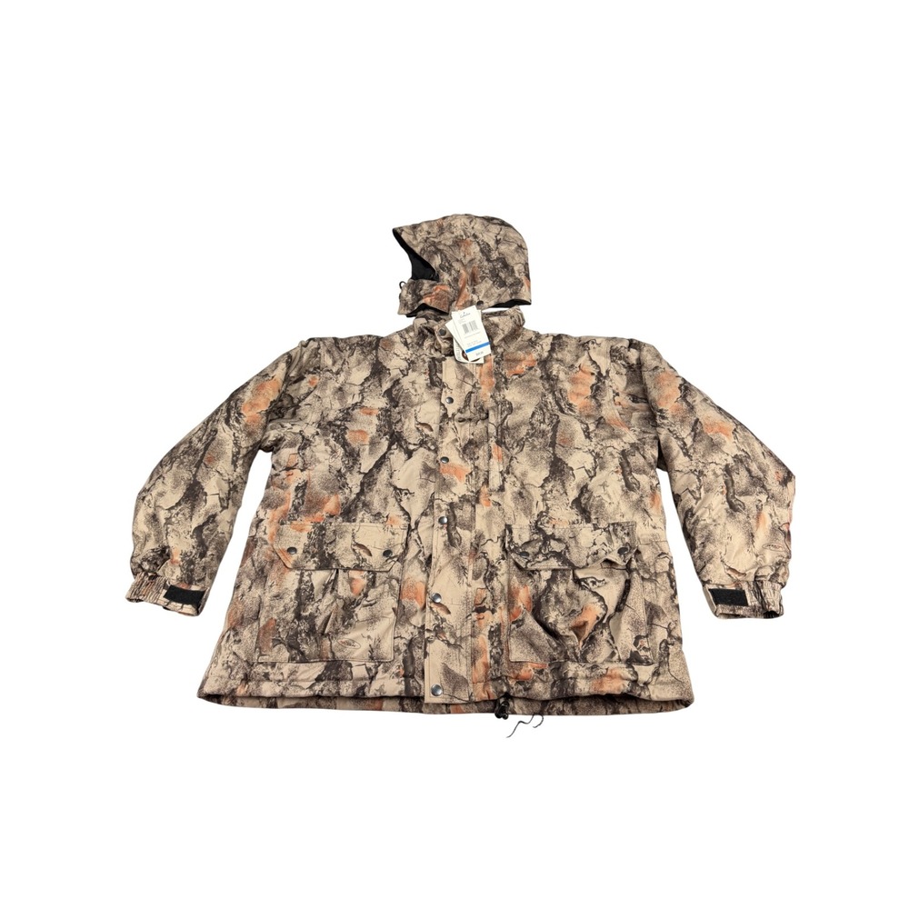 Cabelas AGO Insulated Parka Jacket Natural Gear Camo Hunting Mens XL G3427NGRXL